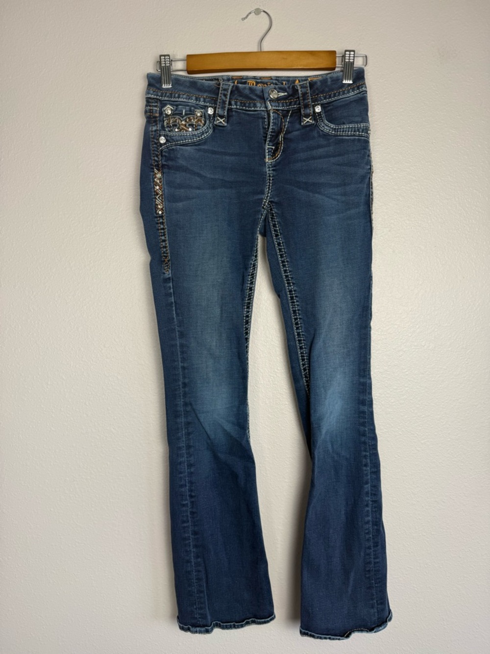 Rock Revival Jazlyn Mid-Rise Boot Cut Jeans